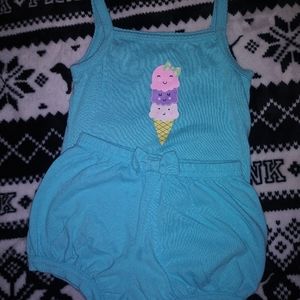 Tank top body suit set